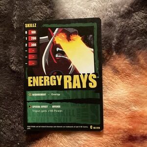 Energy Rays Skillz Card teen Titans SK-019